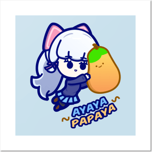 ayaka (ayaya papaya) | (fan-art by smoomaru) Posters and Art